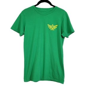 Women's Zelda Nintendo Green T-shirt Size Small